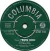 7-дюймовая пластинка MUDLARKS  - (Их) Twistin' Bones 45DB4788 COLUMBIA 1962 UK Поп Б/у