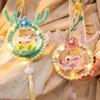 Twisted Stick Material Mid-Autumn Festival DIY Rabbit Lantern Glowing Gift Light Cartoon Decoration Cute DIY Party Supplies