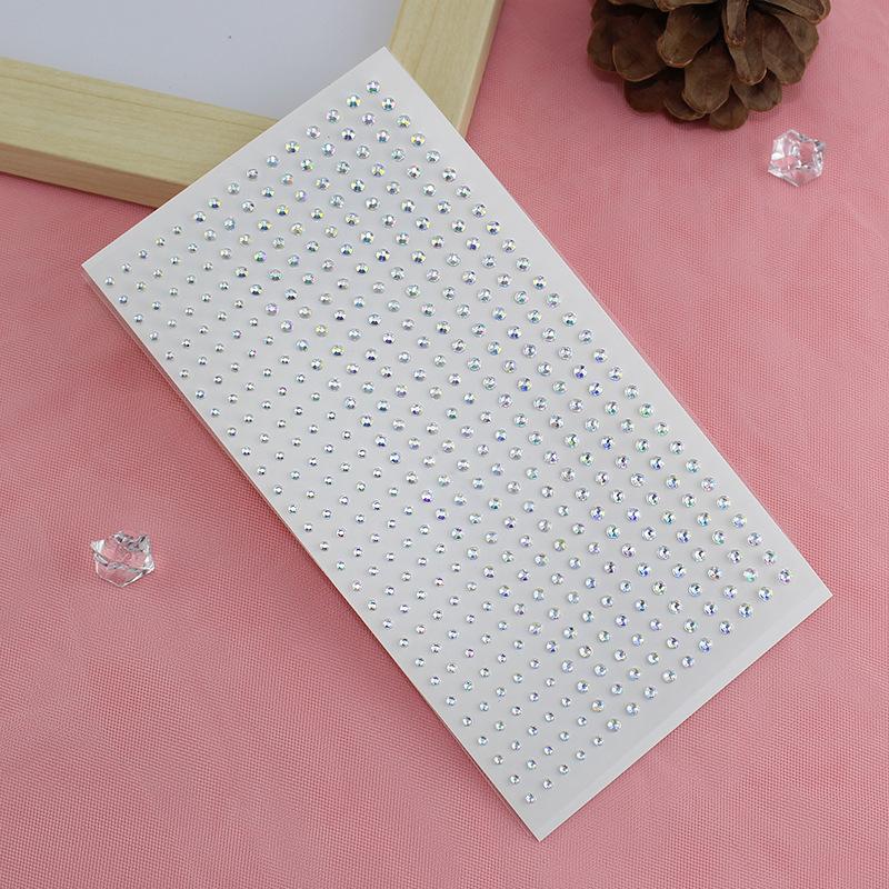 Алмазная кристаллическая татуировка-наклейка, блестящая подводка для глаз, макияж для бровей, лицо, глаза, алмазные татуировки, рок-горный хрусталь, 3D наклейки-подводка для глаз