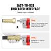 Handheld Electric Concrete Vibrator 800W 1.5M Shaft Air Bubble Remover