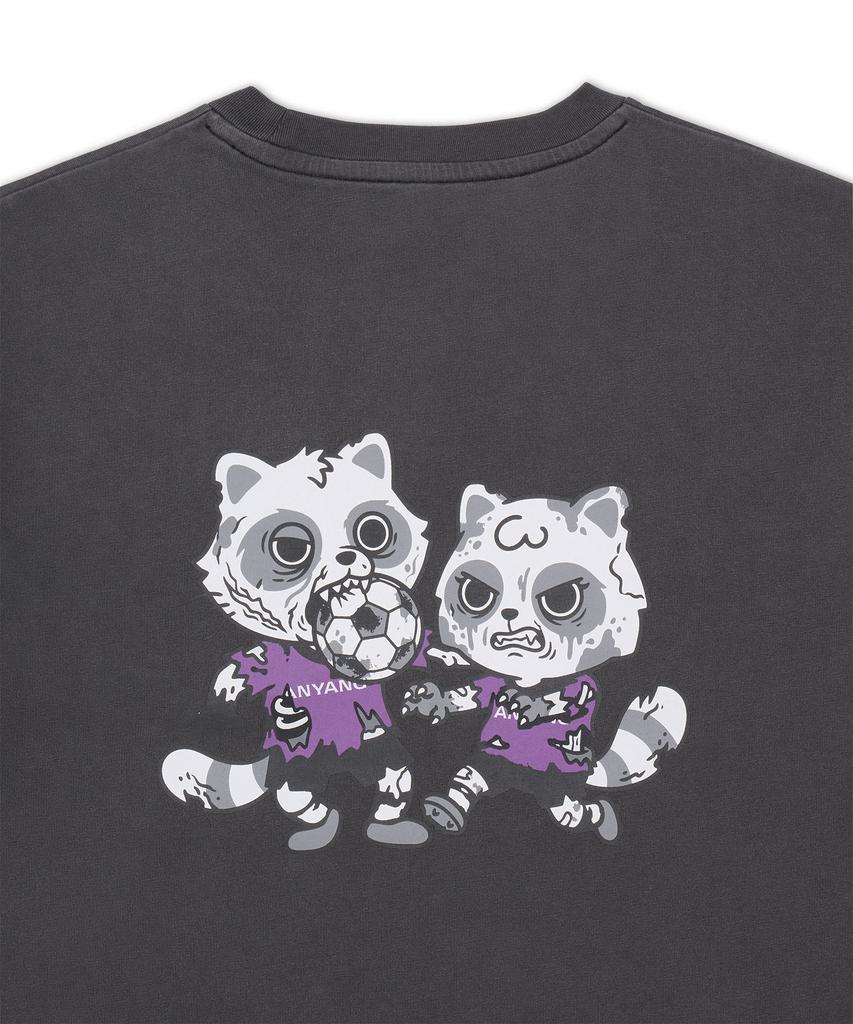 Fcanyang [Fc Anyang X Musinsa] 2026 Zombie Bati Футболка с коротким рукавом Серая