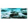 PVC Adhesive Seabed Rock Pattern Aquarium Background Poster Sticker Fish Tank Decoration91x50cm