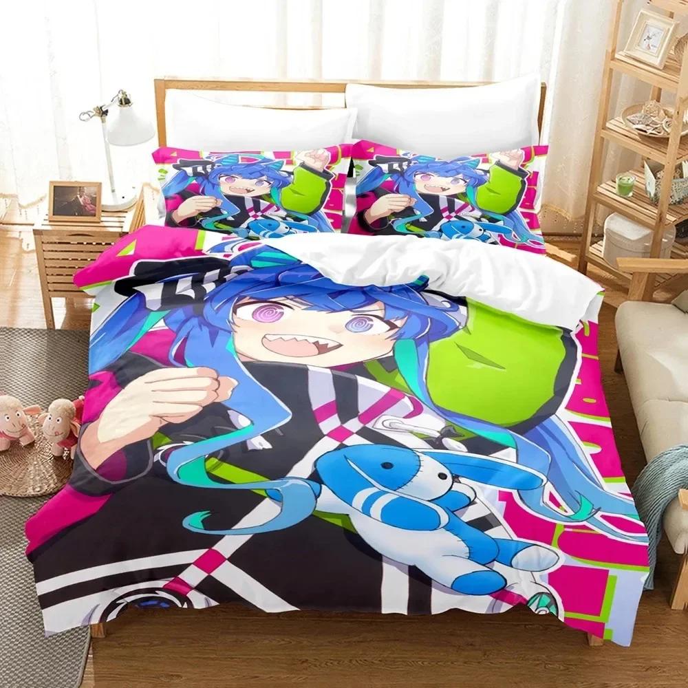 3D Аниме Uma Musume Pretty Derby Твин Турбо Постельный Набор С Принтом Наволочка Пододеяльник Мягкий Односпальный Двуспальный Квинсайз Кингсайз