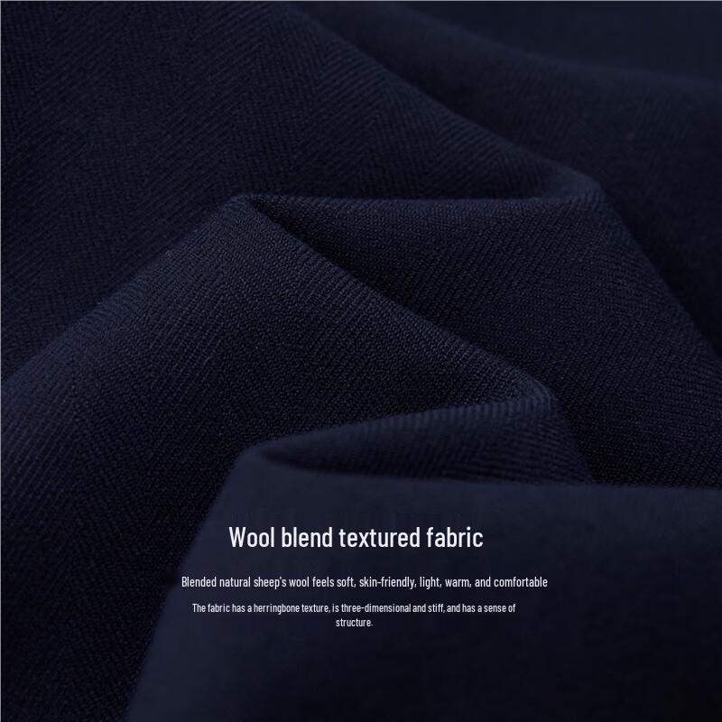 GIORDANO Мужские текстурированные плиссированные брюки в стиле business casual