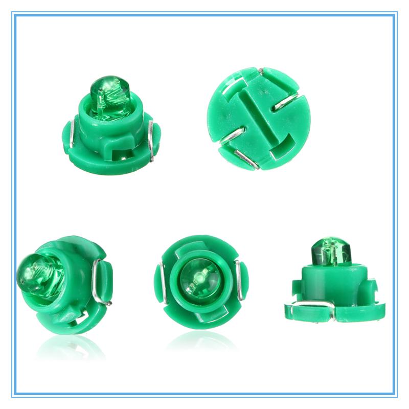 10 шт. DC 12 В T4 светодиодные Neo Wedge приборная панель приборная панель кластера лампы приборной панели автомобиля белый синий красный зеленый желтый