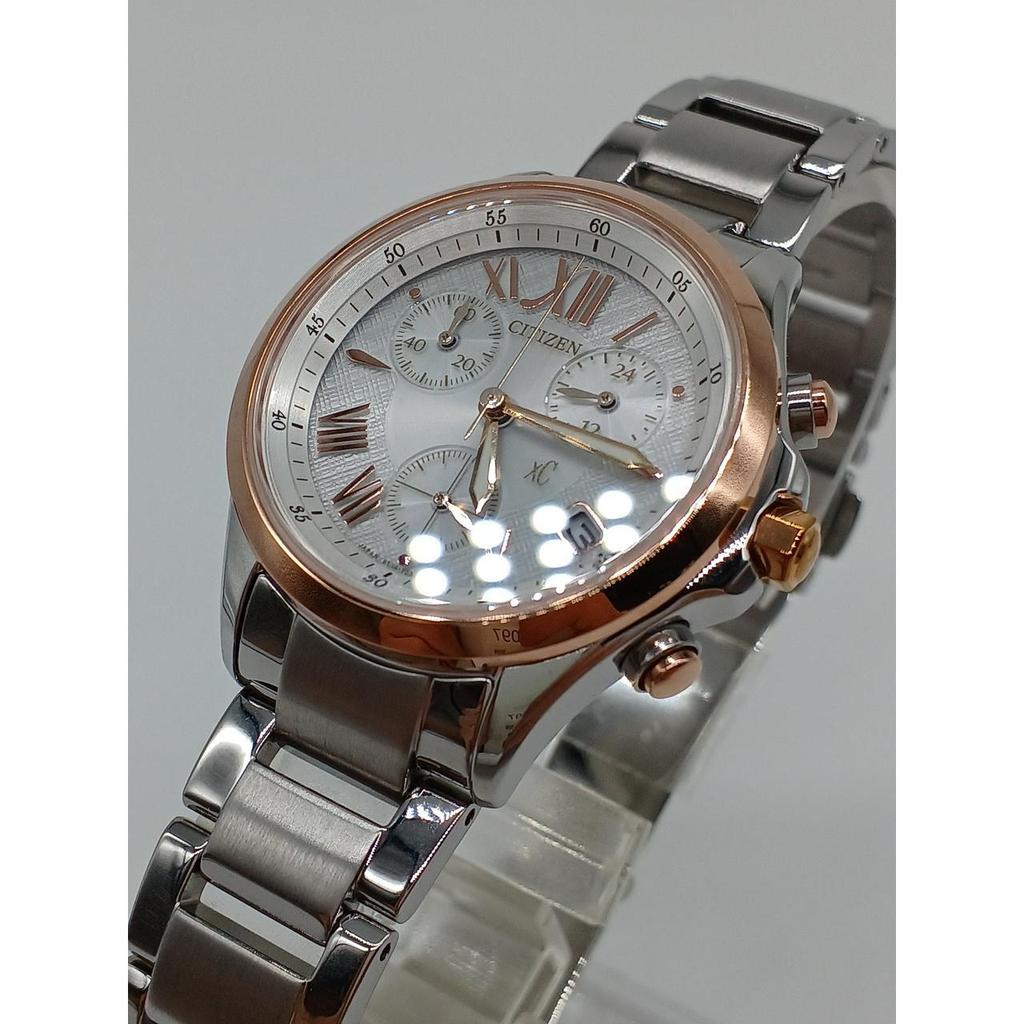 Б/у CITIZEN FB1404-51A XC Eco Drive Хронограф