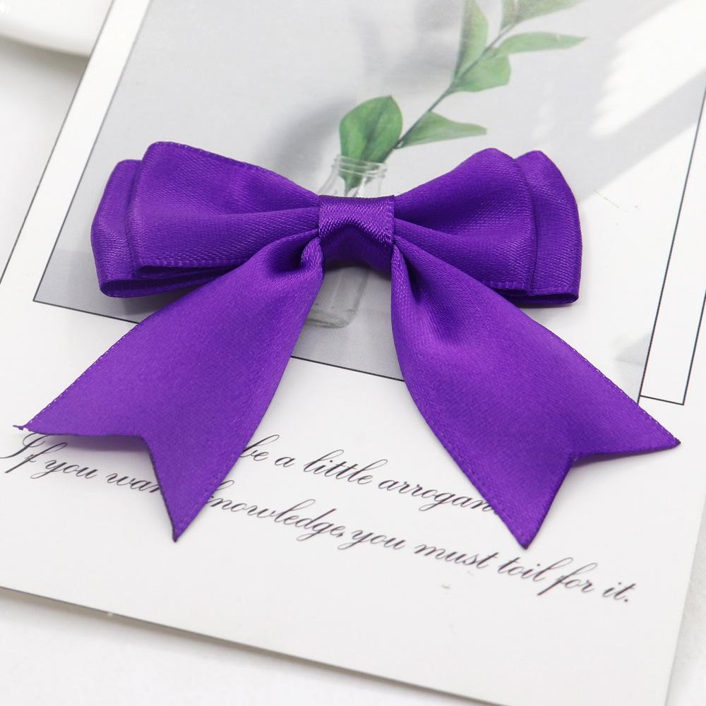 2,5 см полиэстер с двойным ласточкин хвостом бант на талию сделай сам цветок ручной работы