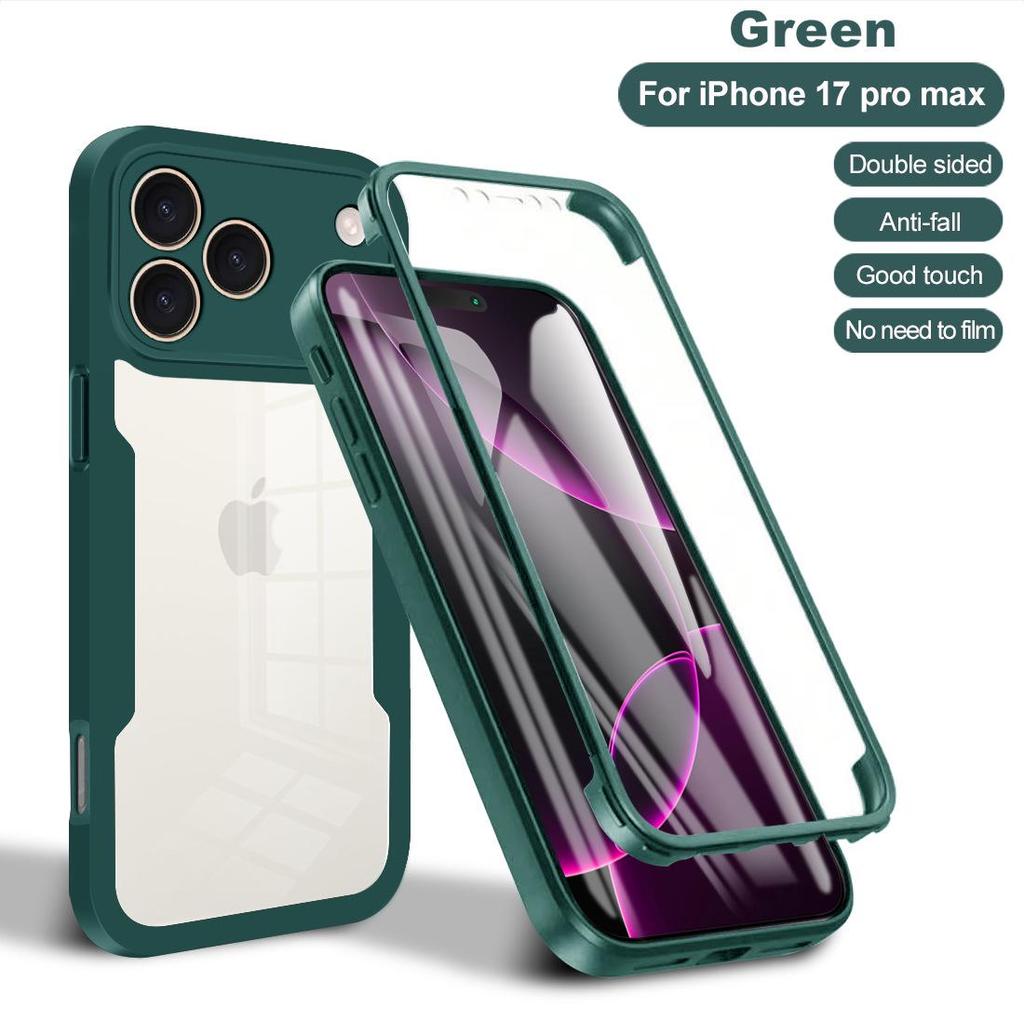 Защитный чехол Qicai с защитой от падений для iPhone 17 Pro Max, Полное покрытие для Apple 15/14