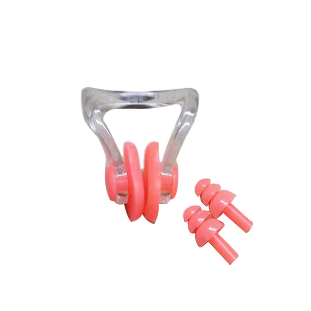 W12 Swimming Earplugs Nose Clip Set Waterproof Silicone Swimming Equipment For Surfing Diving Swimming