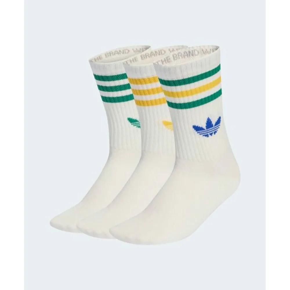 adidas Носки с 3 полосками, 3 пары - Белые KD8250 6371084
