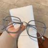 3Pcs Women'S Anti Blue Light Myopia Glasses Fashionable Ultra Light Large Frame Glasses Personalized High-End Myopia Glasses
