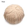 Women Girl Ribbed Vintage Warm Beret Hat French Artist Cap Knitted Cap Painter Hat