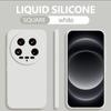 Для Mi 14 Ultra Case Square Liquid Silicone Camera Lens Protector Phone Cases For Xiaomi Xiaomi Mi 14 Mi14 Ultra 14Ultra Soft Cover