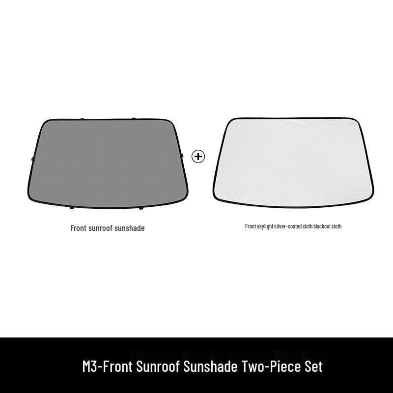 Tesla Model 3 Sunroof Sunshade: Light-Blocking, Heat-Insulating Screen