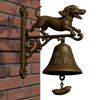Магазинный колокольчик Хэллоуин Ведьмин колокольчик Винтажный металлический Добро пожаловать Дверной звонок Дом Офис Входная дверь Настенный декоративный колокольчик