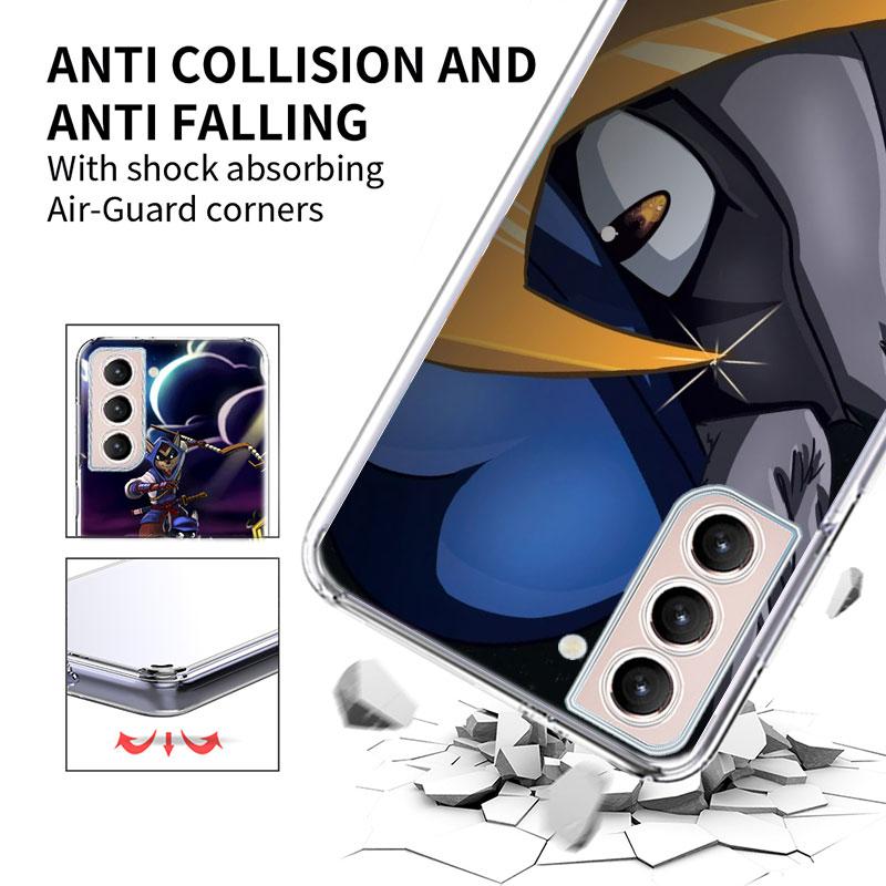 Чехол для телефона Game S-Sly C-Cooper для Samsung Galaxy S25 Edge S24 S23 FE S21 S20 S10 Plus S22 S26 Ultra Прозрачные чехлы TPU Capa