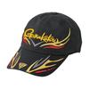 Gamakatsu Ultima Shield Fishing Cap GM9123 Black X Gold L (6-way)