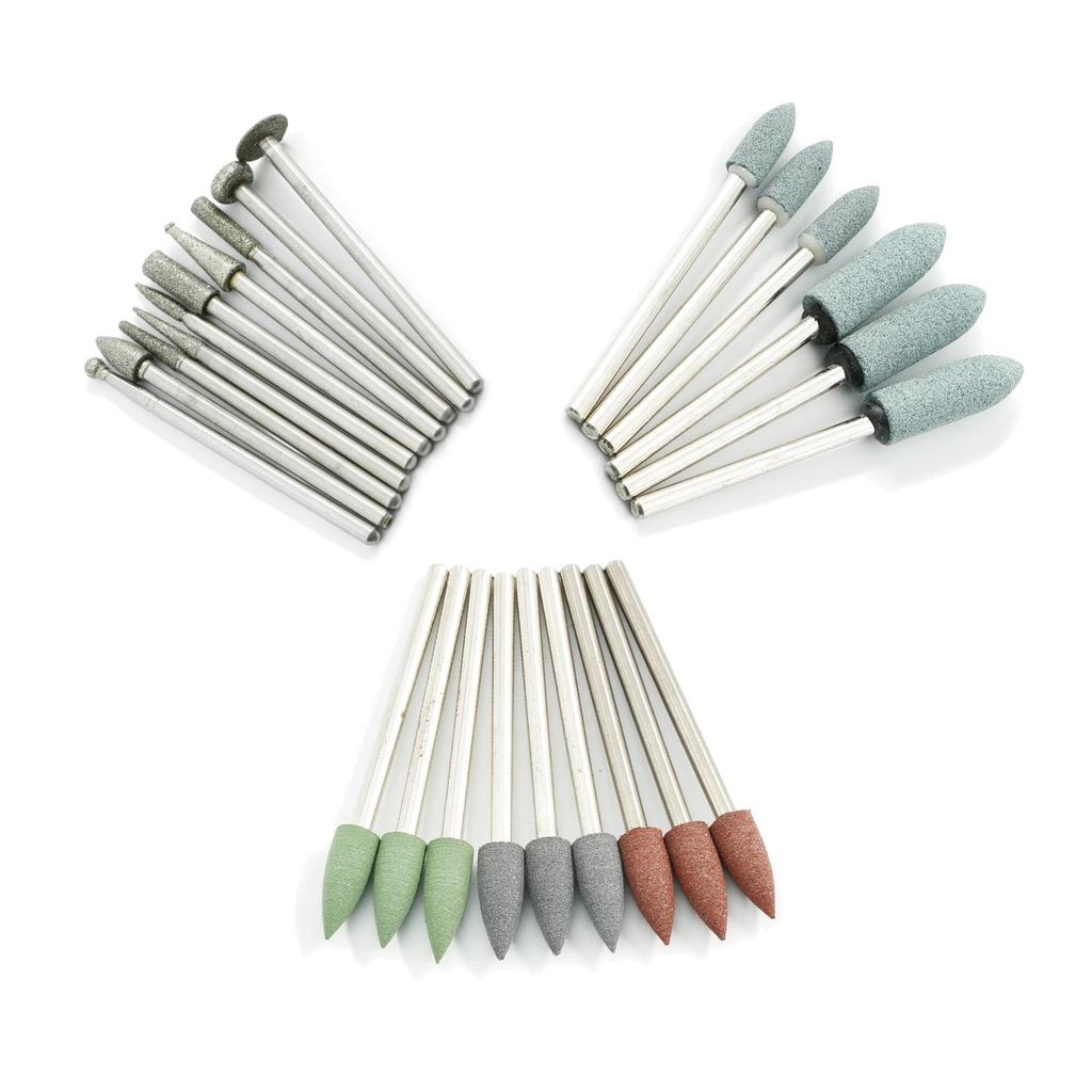 38 шт./кор., набор для полировки стоматологической лаборатории, стоматологический мастер, керамический фарфоровый шлифовальный инструмент, стоматологический инструмент, шлифовальные инструменты для стоматолога