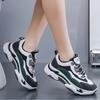 Женская повседневная спортивная обувь, женские кроссовки с дышащей сеткой на платформе, вулканизированная обувь на шнуровке, женские повседневные кроссовки для бега