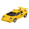 Simulation 1/24 Lambo Countach LP500S Super Sports Car Model Children's Diecast Toy Vehicle Sound and Light Miniature Voiture