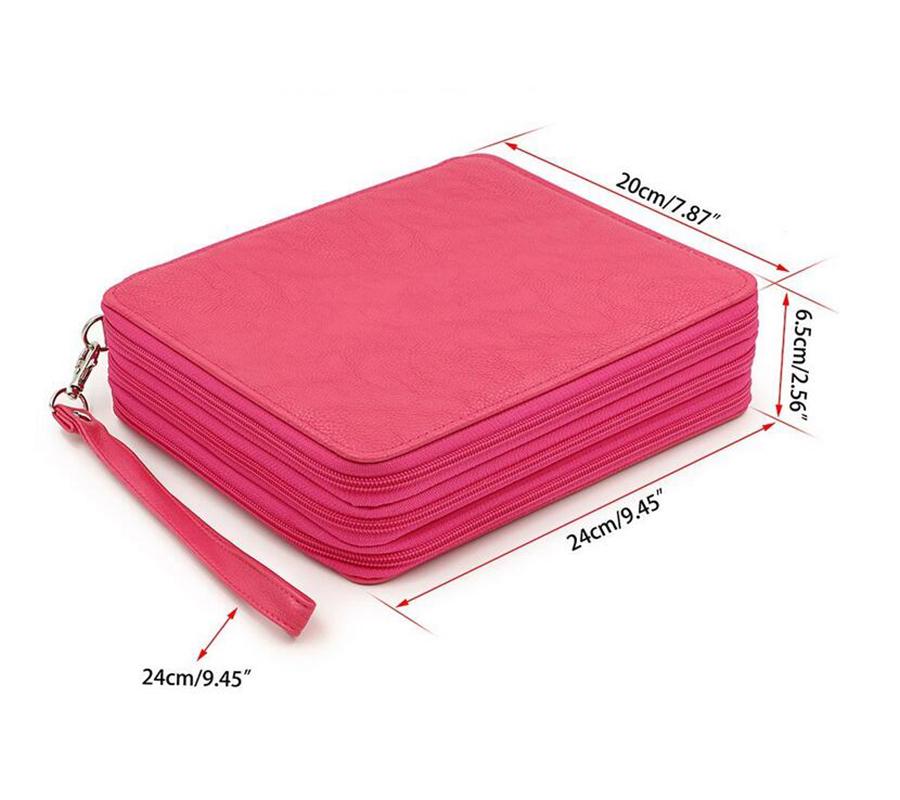 Сумка для цветных карандашей. 124 слота