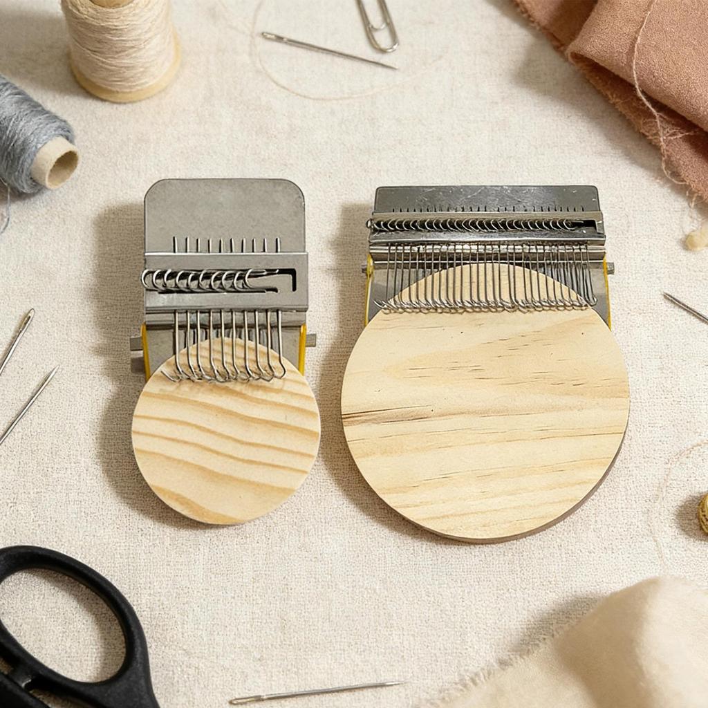 Knit Patch Loom Kit Patch Darning Supplies Loom Knitting Kit For Crochet Embroidery Craft Arts Yarn Projects Jeans Socks Clothes