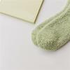 6Pairs Thickened Coral Fleece Socks Flower Warm Socks Women Sweet Floor Plush Socks  Autumn