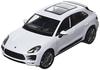 WELLY 1/24 Porsche Macan Turbo Белый / Литая Миниатюрная Модель Готовая Модель 24047W WT