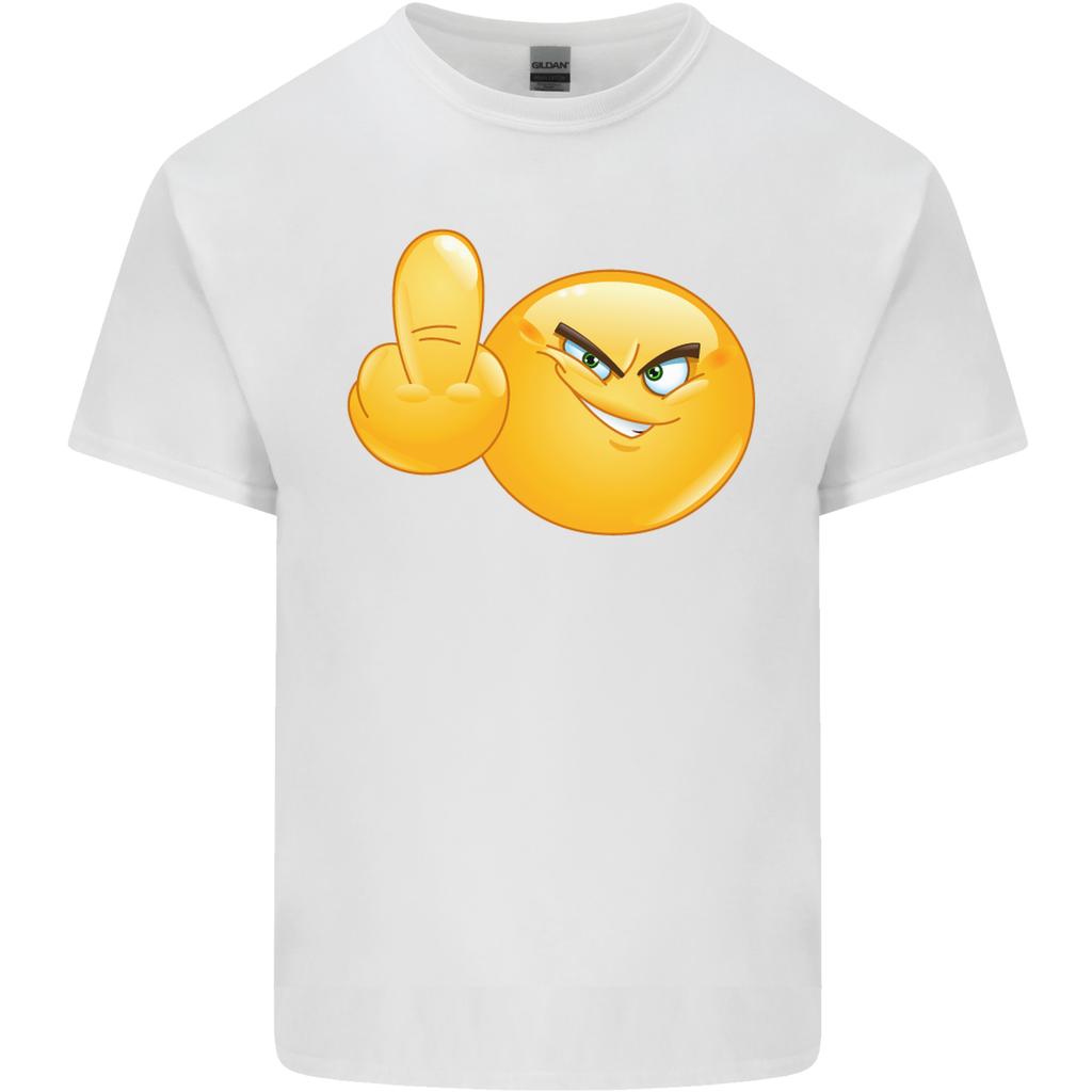 Middle Finger Flip Funny Offensive Unisexs Light Cotton TShirt