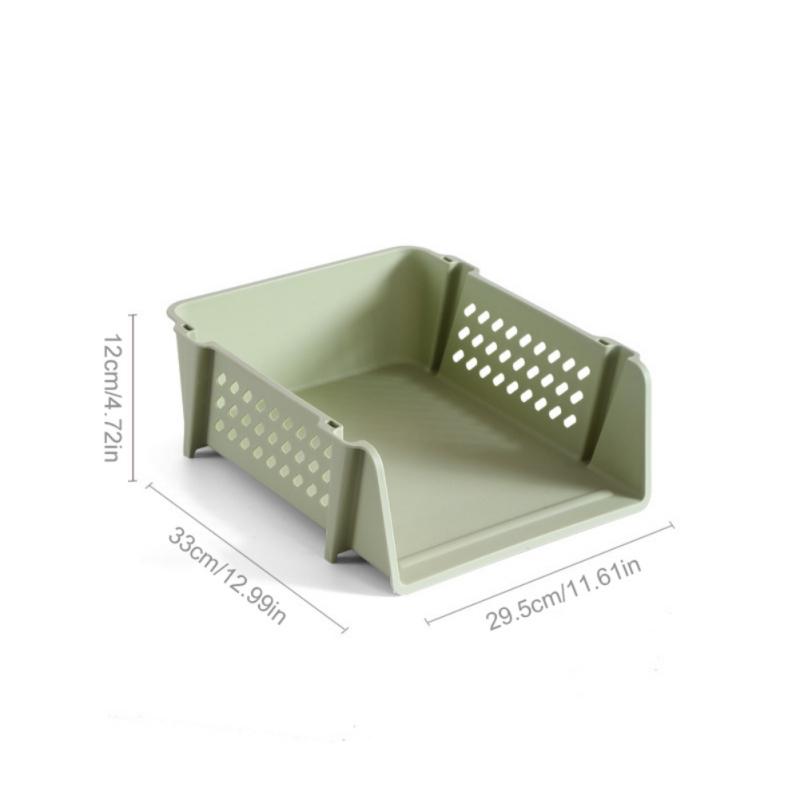 Полка для файлов Штабелируемый стабильный легкий органайзер для бумажных файлов формата А4 Пластиковая стойка Лоток для документов для домашнего офиса Настольный лоток для файлов