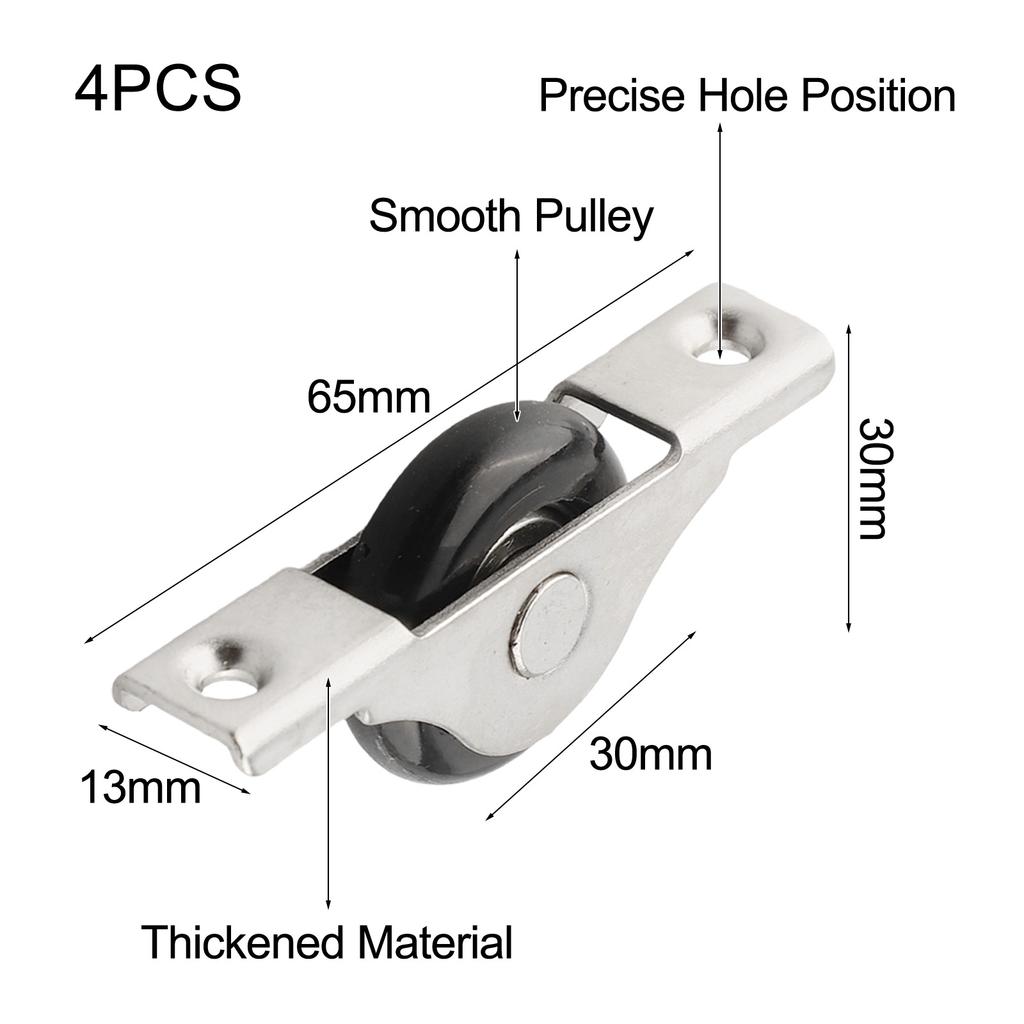 4pcs Sliding Cabinet Door Roller Caster Wheel Pulley Runners For Wardrobe Window Load-bearing Ccccccccccccccccccccccccccccccccc