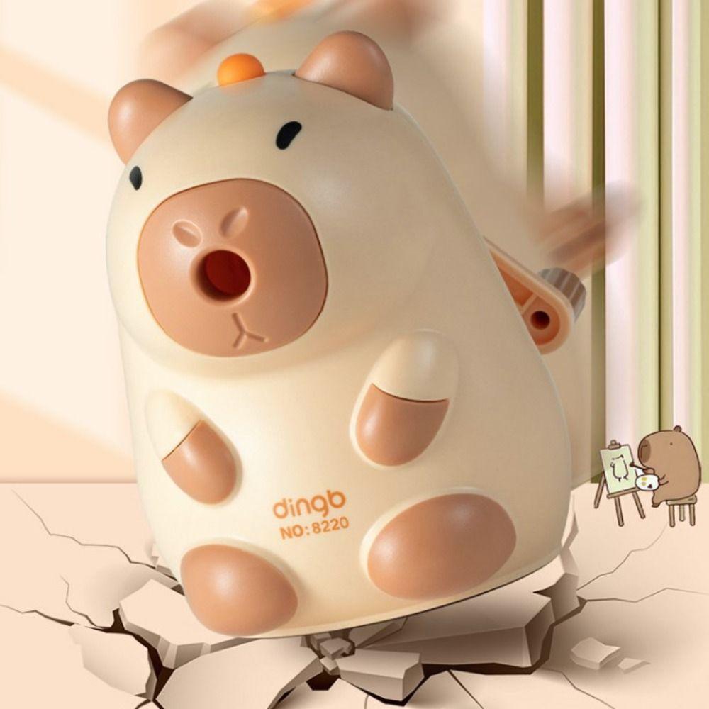 Милая капибара точилка для карандашей ручные инструменты для заточки карандашей капибара точилка для карандашей школьные принадлежности