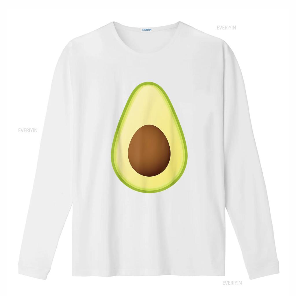 Womens Avocado Costume T Shirt Fruit Halloween Black 2XL vintage Washed Slightly Unisex Casual Breathable Stretched streetwear