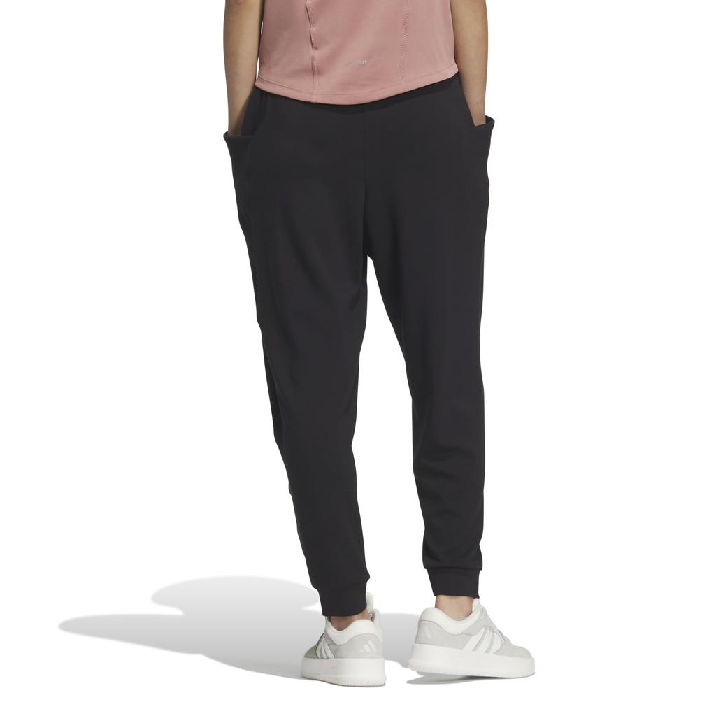 Adidas Lux AC Jogger Черные спортивные штаны, KQD76, Женские, (JN9992)
