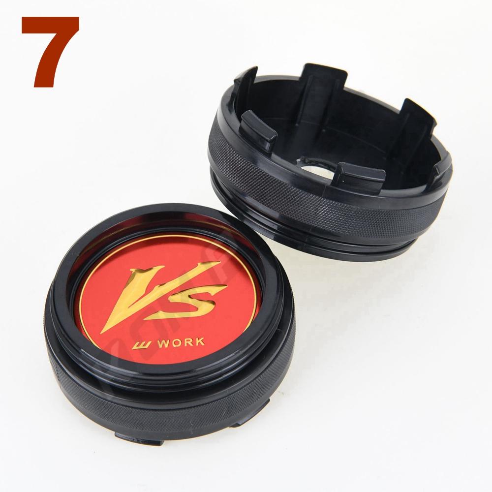 DBS3 4PCS 61MM OD / 57.5MM ID Sport Rim Cap WORK EMOTION MEISTER VS Sticker Centre Cap Rim Wheel Cover Cap Hubcaps