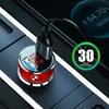 For BMW Car Charger USB Type-C Fast Charging Adapter Car Accessories For BMW E46 E90 E60 F30 F10 X1 X2 X3 X5 X4 X6 X7 G30 G20 G3