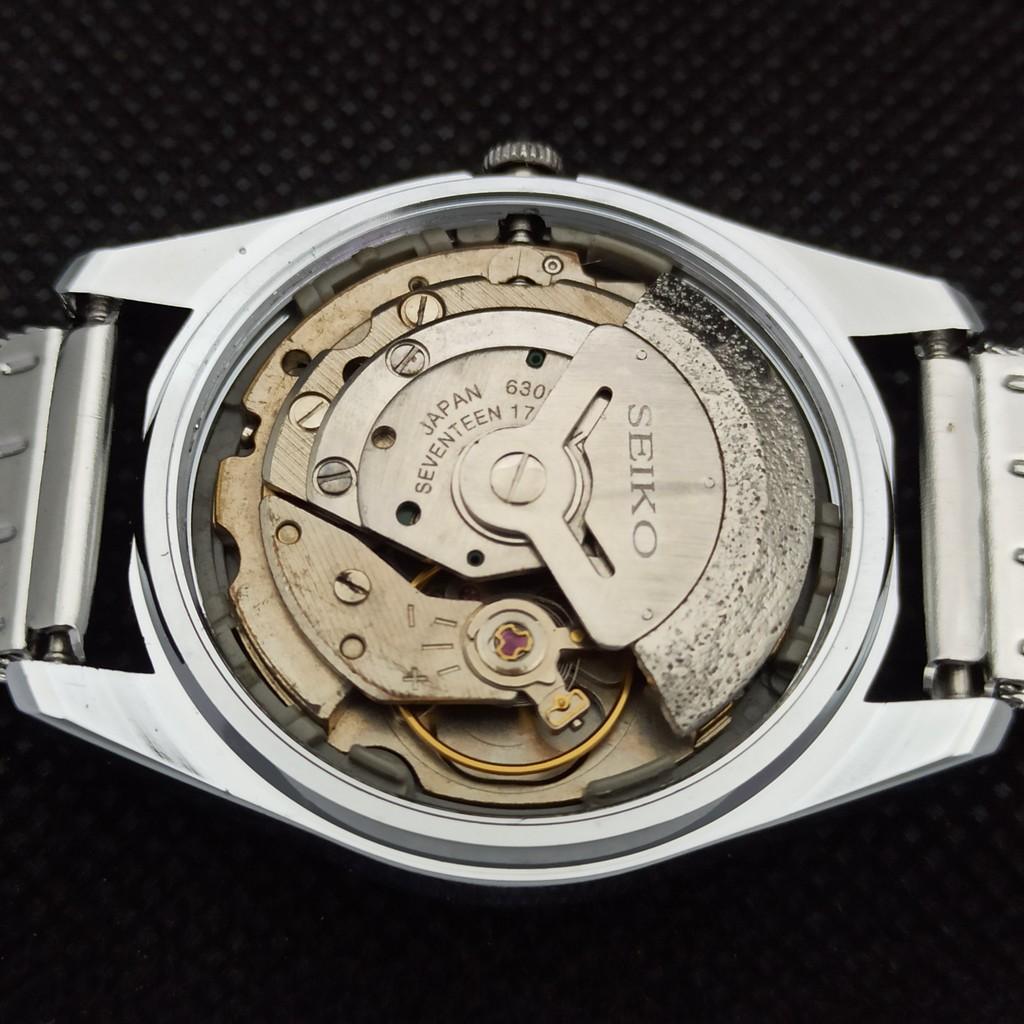 ВОССТАНОВЛЕННЫЕ ВИНТАЖНЫЕ МУЖСКИЕ ЧАСЫ SEIKO 5 AUTO 6309A ИЗ ЯПОНИИ БЕЛЫЕ 556a-a266353-10