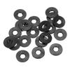 PATIKIL M6 Rubber Flat Washers, 20pcs, 6mm Inner Diameter, 13mm Outer Diameter, 1.6mm Thick, Sealing Spacer Gasket Ring for Faucet Pipes, Water Hose F
