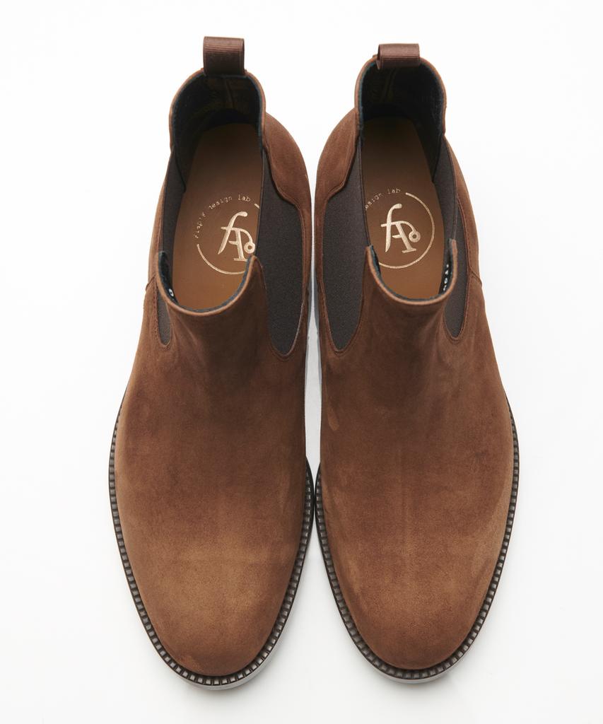 Flap'F Teddy Suede Chelsea Boots Bw