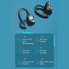 Sports Gaming Earphones Scissor Gate EarHook Wireless Bluetooth 5.3 Headphones Stereo Noise Reduction Low Latency Game Earbuds Headsets