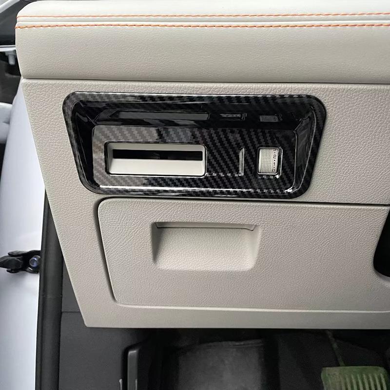 Fits BYD Song and BYD Song Plus: Steering Wheel, Air Vent, Dashboard, and Center Console Interior Decorations.