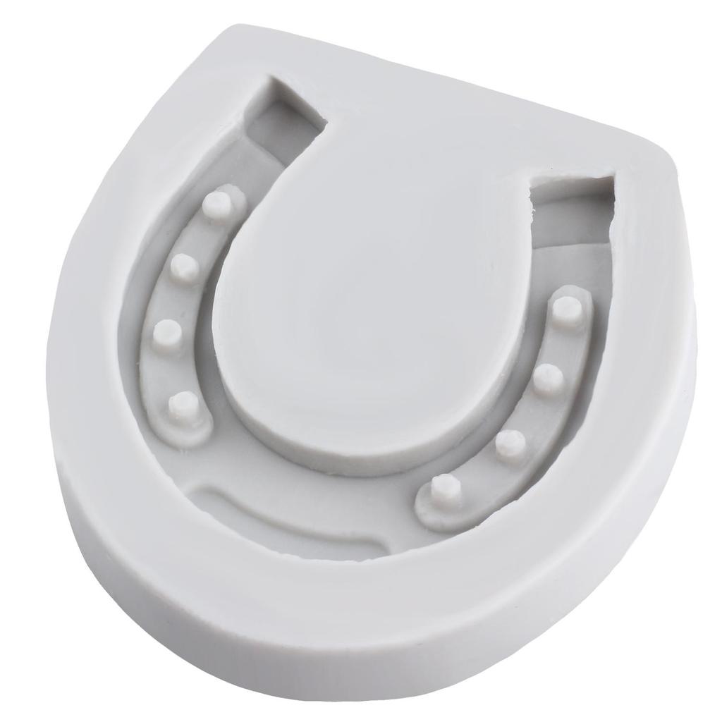 Horseshoe Silicone Mold Horseshoe Hoof Fondant Molds Cake Decorating Tools Theme Cake Dessert Decorated Chocolate Candy Mold