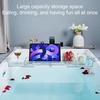Expandable Bathtub Tray Caddy Strong Load-bearing Non-Slip Foldable Design Transparent Bath Accessories Bath Table Tub Tray