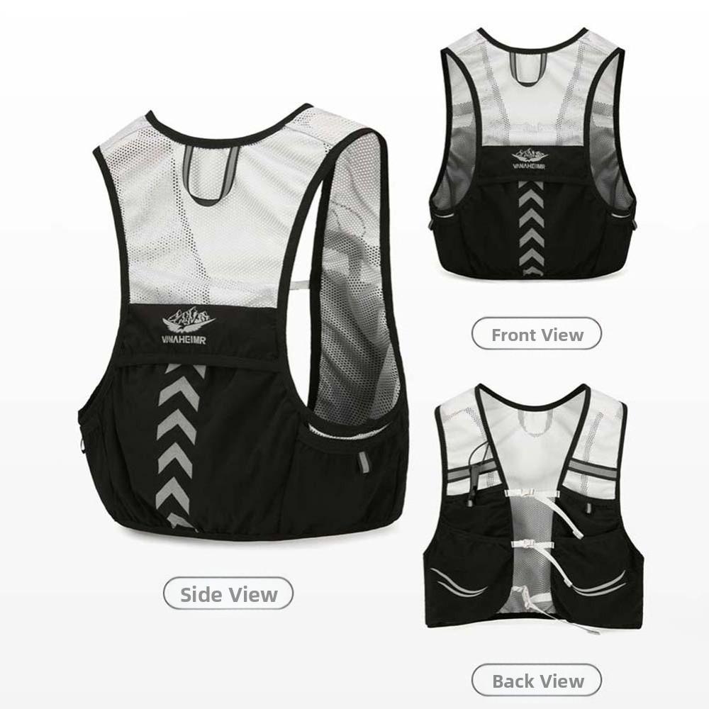 Lightweight Safety Reflective Vest Security Night Running Bag Reflective Vest Bag Climbing