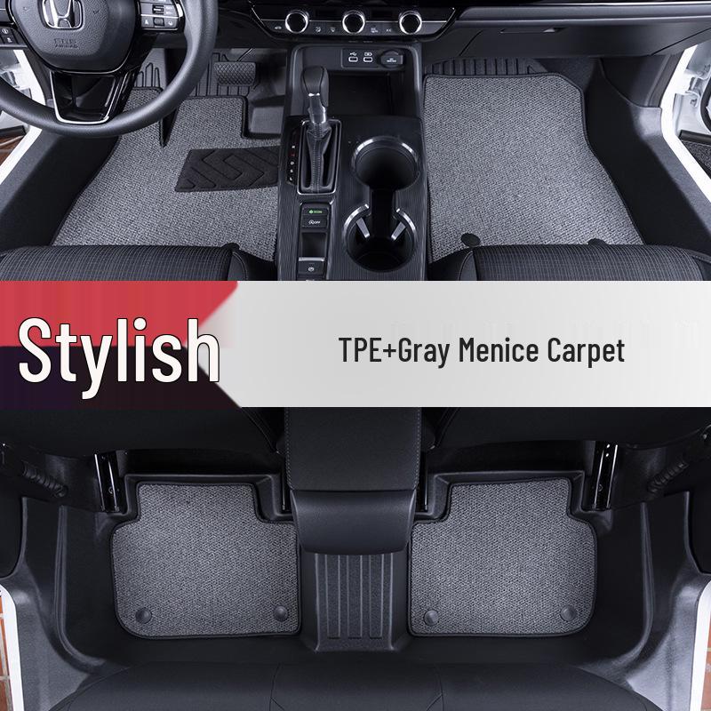 2022 Honda Integra Full Coverage TPE Floor Mats - Custom Fit & Decorative
