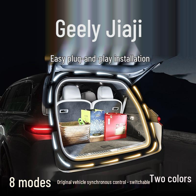 Светодиодная полоса приветственного света в багажник Geely Jiaji L - Аксессуар для атмосферы салона автомобиля