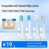 Compatible Replacement Head for Xiaomi Electric Toothbrush T300/T500/T100 Mijia - Models MES601/602/603