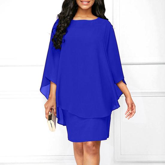 Вечернее платье с круглым вырезом, рабочая одежда, мягкая классическая женская одежда из двух частей, уличная одежда