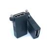 Разъем DP DisplayPort «мама» к «маме» прямой с фиксирующей гайкой большой DP двойной «мама» HD адаптер-удлинитель
