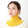 Women Warm Windproof Winter Knitted Fake Collar Turtleneck Knitted False Fake Collar